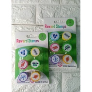 Stok Sedia Cop Ganjaran Fancy 6 in 1/Fancy Reward Stamps Chop 6 in 1/Fancy Chop