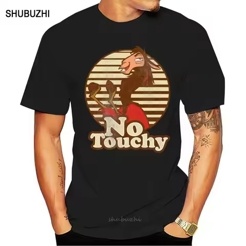 Funny Men t shirt Women novelty tshirt Emperor New Groove Kuzco Llama No Touchy T-Shirt