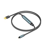 USB to Optical Audio Converter SPDIF for Speaker for TV Computer and Laptop to Connect Optical Audio