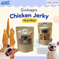 Godoggos Chicken Jerky Dehydrated Dog Snacks