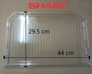 ⚙️ชั้นวางของในตู้เย็น Sharp ชาร์ป รุ่น SJ-C15/M19/N19/C19 ถาดวางของในตู้เย็น