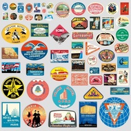 Rimowa Retro Traveling Boarding Pass Air Tickets Stamp Suitcase Stickers for Laptop Luggage Bags Bik