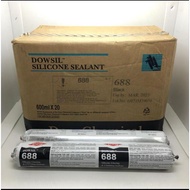 Dowsil 688 Silicone Sealant Sausage 600ML (Black)