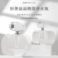 Oval Ornaments Hotel Flat Crafts Living Room TV Cabinet Luxury Folk Flat Perfume Bottle Entrance Liv