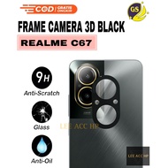 3D BLACK CAMERA FRAME FOR REALME C30 C30s/ REALME C31/ REALME C33/ REALME C35/ REALME C51/ C51s/ REA