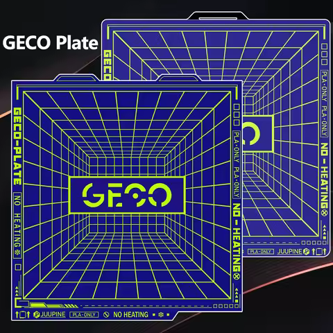 Juupine GECO Plate For Bambu Lab A1 Mini Build Plate PLA Bed Bambulab Cold Plate X1C A1 P1S 0 Heatin