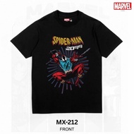 Ready Stock Baju T Shirt Lelaki Marvel Spider Man Cartoon Printed Cotton Short Sleeve T Shirt Dewasa
