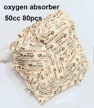 hot item - kuih - packaging - food grade oxygen absorber 50cc 80piece