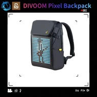 Xiaomi Youpin divoom Pixel Backpack Men Leather Large Capacity Computer LED Screen Trendy Sports Travel Bag Women