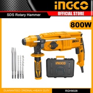 INGCO Industrial SDS Plus Electric Rotary Hammer Drill Chipping Gun 800W RGH9028-2 | RGH9028 IPT