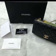 2017年7月專門店購入Chanel Woc 金牌羊皮鏈條袋（有單）
