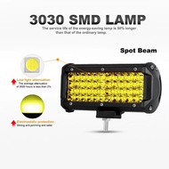 เเพค 1 ชิ้น สว่างตาเเตก! LED SPOT BEAM US 200W ไฟสปอร์ตไลท์รถยนต์ ไฟหน้ารถ ไฟท้าย ไฟช่วยตัดหมอก สว่า