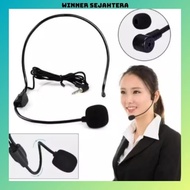 Microphone headset Clip On Mic Bando for Youtuber MC gamer original