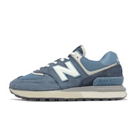 New Balance Casual Shoes 574 Men's Women's Blue White Suede Retro Classic NB [ACS] U574LGDI-D