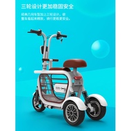Mini  Electric Bike 400W Long Range Electric Bike 3 Wheel Tricycle Trike