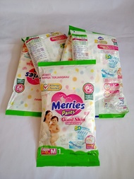Merries Pants M/Popok Bayi/ Pampers/Pempres Renceng Sachet