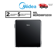 {FREE SHIPPING} Midea 60L MDRD88FGD30 / 50L Mini Refrigerator MDRD86FGG Fridge Mini Bar Non Inverter