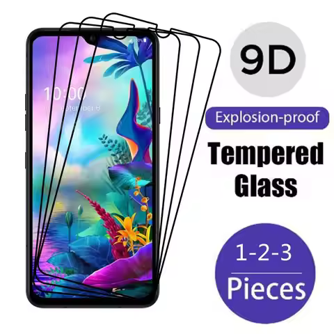 9H 9D Tempered Glass For LG V50S ThinQ Full Cover Black Protector Glass Screen Glass For LG G8X Thin