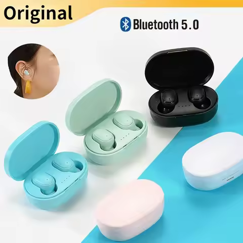 Original A6S TWS Wireless Bluetooth Headset 5.0 Earphone Bluetooth Sport Inear Earbuds Headset with 