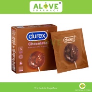 DUREX CHOCOLATE WITH DOTS AND FLAVOUR 3S