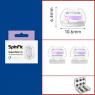 Spinfit | ทิปซิลิโคนใส่ในหูสำหรับ AirPods 3rd Gen 1st 2nd