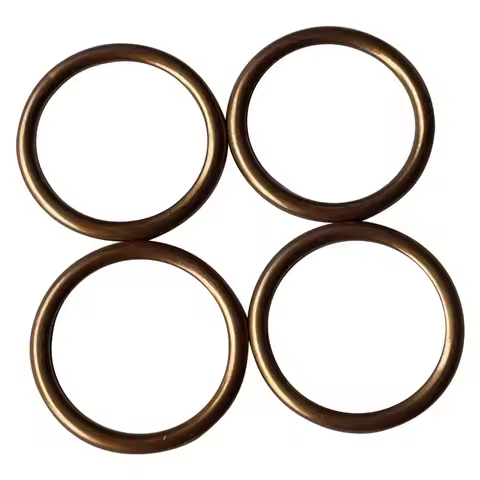 31.5x40x4 Motorcycle Exhaust Pipe Gasket For Honda XR650L 93-22 CA160 CA175 CB100 CB160 CB175 CB200 