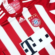 BAYERN MUNICH CLASSIC RETRO 2010 / 2011 LONG SLEEVE HOME KIT