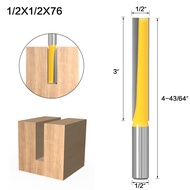 TOOLNEST 12mm 1/2 Inch New Arrvial Long Rod Cleaning Bottom Router Bit Milling Cutter Woodworking Tr