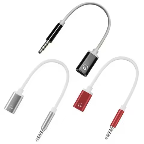 3.5mm Male to Type-c Female Headphone Aux Cable Converter Type-C To 3.5mm Jack Converter Earphone Au