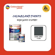 COLOURLAND PAINT 1 LITER | 5 LITER HIGH GLOSS - DARK GREY 1139A
