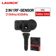 Launch เครื่องมือซ่อมแซมยางเซ็นเซอร์ TPMSสแกนเนอร์ X431 2 In 1 RF-SENSOR 315MHz และ433MHz