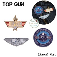 เข็มกลัด Top Gun 20 ท็อปกัน อเมริกา ติด เสื้อ กระเป๋า topgun หมวก ธง ชาติ แขน ทหาร ตำรวจ army เครื่องบิน รบ usa เครื่องบินรบ