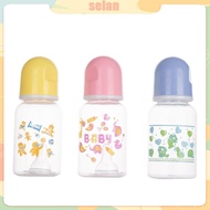 SEL 125ml Baby Nursing Bottle Milk Bottle Newborn Feeder Baby Feeding Bottle Standard PP- Material Baby Bottle Multi-col