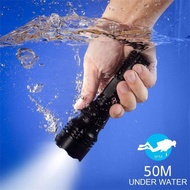 ASAFEE 2000LM S3 XHP50 LED SENTER SELAM CAHAYA SUPER TERANG