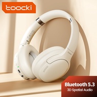 Toocki Bluetooth Headphones Wireless Headphone Noise Cancelling Stereo Headset With Microphone Foldable Headset