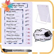 1Set for Kids,Reusable to Do List Board My Chores Magnetic Dry Erase  Board ABS