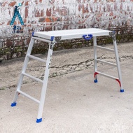 Aluminum Alloy Decoration KE3C Ladder Indoor Folding Household Portable Car Wash Table Horse Stool F