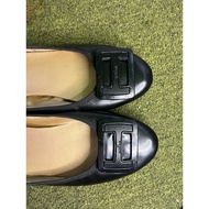 Hogan Black Flat Shoes Size 37/6-6.5