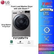 LG F2720RVTV 20/10KG FRONT LOAD WASHER DRYER WITH STEAM™