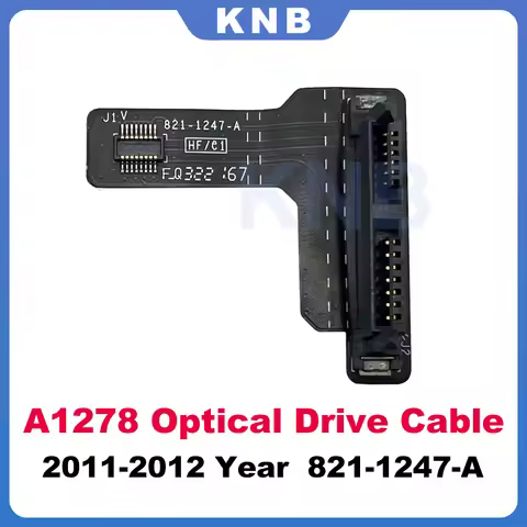 New Original DVD Connector Optical Drive Cable 821-1247-A For Macbook Pro 13" A1278 2011 2012 Year