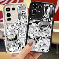 XI79 Comics Ahegao Casing for Infinix Note 50S 50 50X Pro 5G Black White