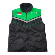 Latest Thick GRB Vest, Men's GRB Motorcycle Vest Wanita, Computer Embroidered Logo Vest.