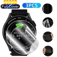 3PCS HD Soft Hydrogel Film Anti‑Fingerprints Soft Film For Garmin Fenix E 47mm Chronos Clear Screen 