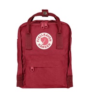 Sweden Fjallraven Kanken Mini-F23561-325 Retro Backpack Small Square School Bag-Dark Red