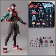 Articulated Red and Black Urban Hero Action Figure Collectible Display Model E8WF