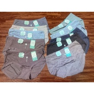 SET OF 5 SALT AND PEPPER UNDERWEAR SMALL FORM 40-55kg SOFT COTTON FLOWER 812F