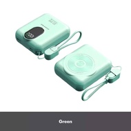 Pineng PN-725PD 22.5W 10000mAh PowerBank Built-in Detachable Cable Fast Charge Magnetic Wireless Pow