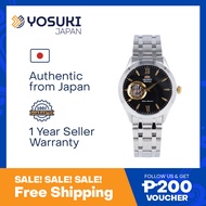 ORIENT Automatic AG03002B Open heart Classic Black Gold Silver Stainless  Wrist Watch For Men from YOSUKI JAPAN / AG03002B (  AG03002B  AG AG030 AG0300   )