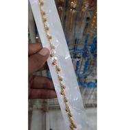 V9K0 INDIAN BRACELET GOLD COLOR TITANIUM GRAIN BRACELET WDO