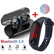 Y30 Wireless Headphones tws Bluetooth Wireless Headphones 5.0 for Android ios with Microphone